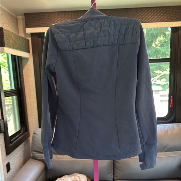 Avalanche Blue Puffer Jacket with High Collar size Small - Picture 8 of 9